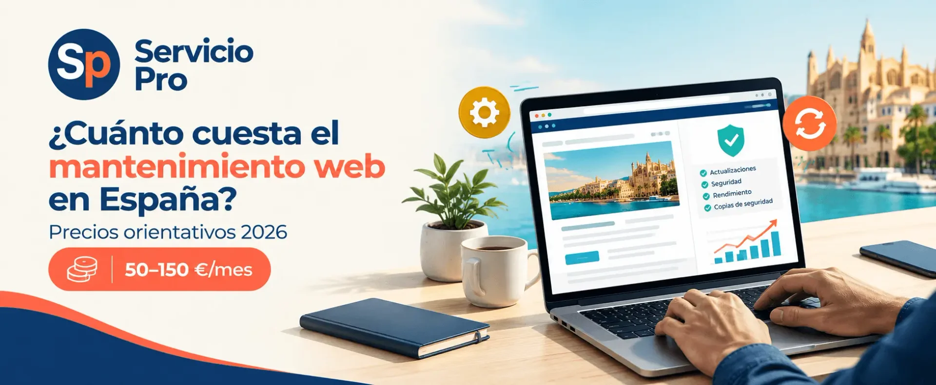 Cuánto cuesta el mantenimiento web en España 2026 (guía EUR)